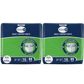 KareIn Classic Adult Diaper Pants, XXL-XXXL, 101-165 Cm (40"- 65"), 20 Count, Unisex, Leakproof, Elastic Waist, Wetness Indicator