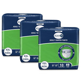 KareIn Classic Adult Diaper Pants, XXL-XXXL, 101-165 Cm (40"- 65"), 30 Count, Unisex, Leakproof, Elastic Waist, Wetness Indicator