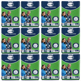 KareIn Classic Adult Diapers, Large, Waist Size 101-139 Cm (40"-55"), 120 Count, Tape Style, Unisex, High Absorbency, Leak Proof, Wetness Indicator, Pack of 12