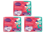Evereve Period Panty For Girls & Women, (XXL-XXXL), 30 Pcs, 360 Degree Coverage, 0% Leaks, High Absorbency For Heavy Flow, Maternity Delivery Pads, Postpartum & Overnight Protection, Disposable Panty