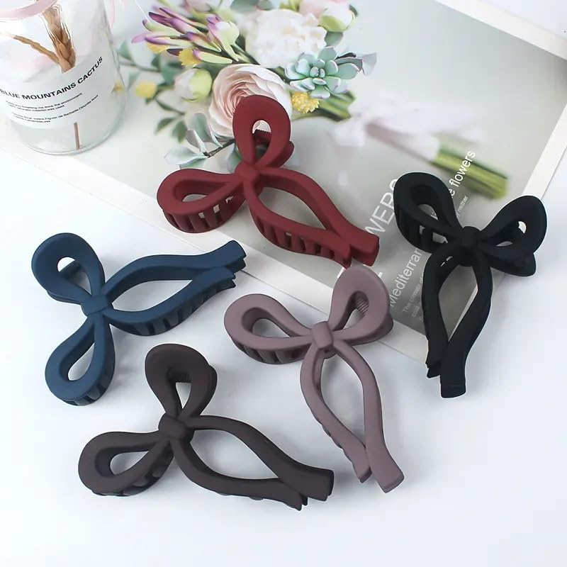glimm Hair Clutcher Claw Clip Combo for Women & Girls – Pack of 4 Accessories Set