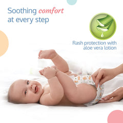 LuvLap Diaper Pants Small (SM) 4 to 8Kg, Super Jumbo Pack (78 Count x 2 = 156 Count), Baby Diaper Pants, with Aloe Vera Lotion for rash protection, with upto 12 Hour protection