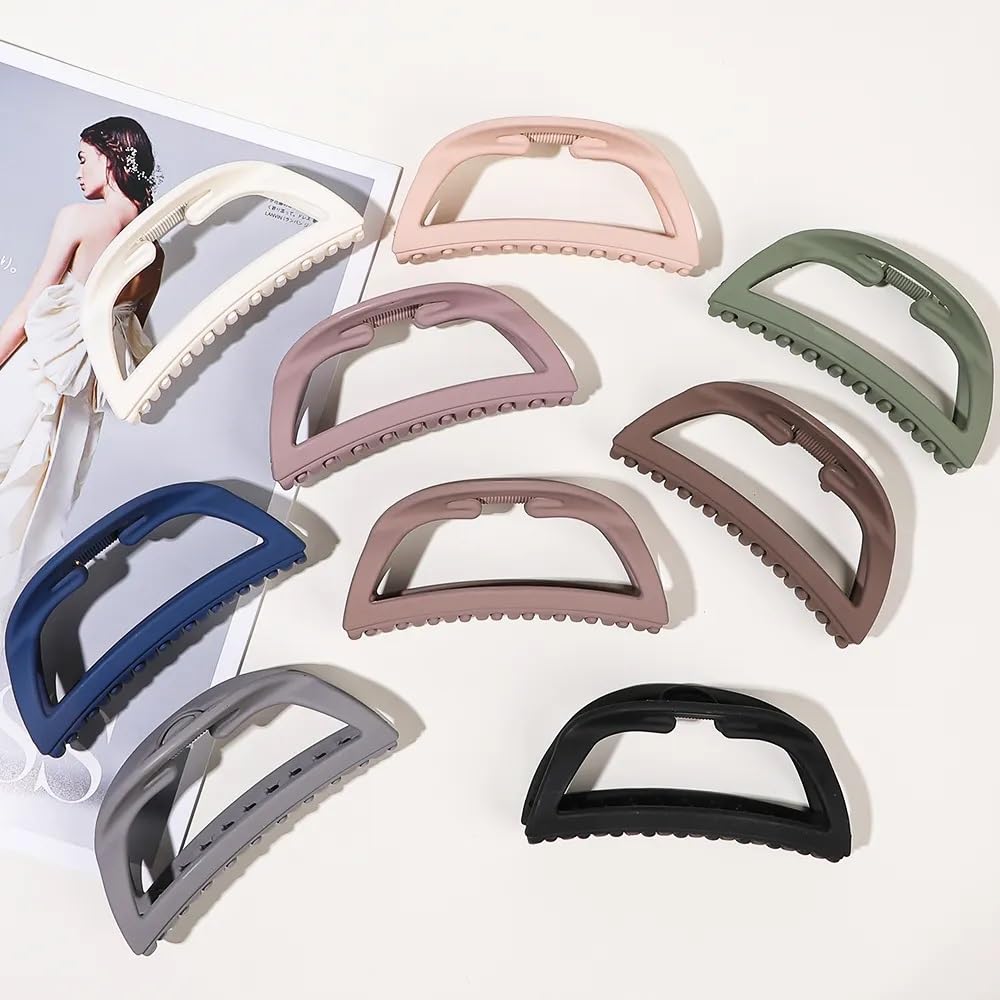 glimm Hair Clutcher Claw Clip Combo for Women & Girls – Pack of 4 Accessories Set