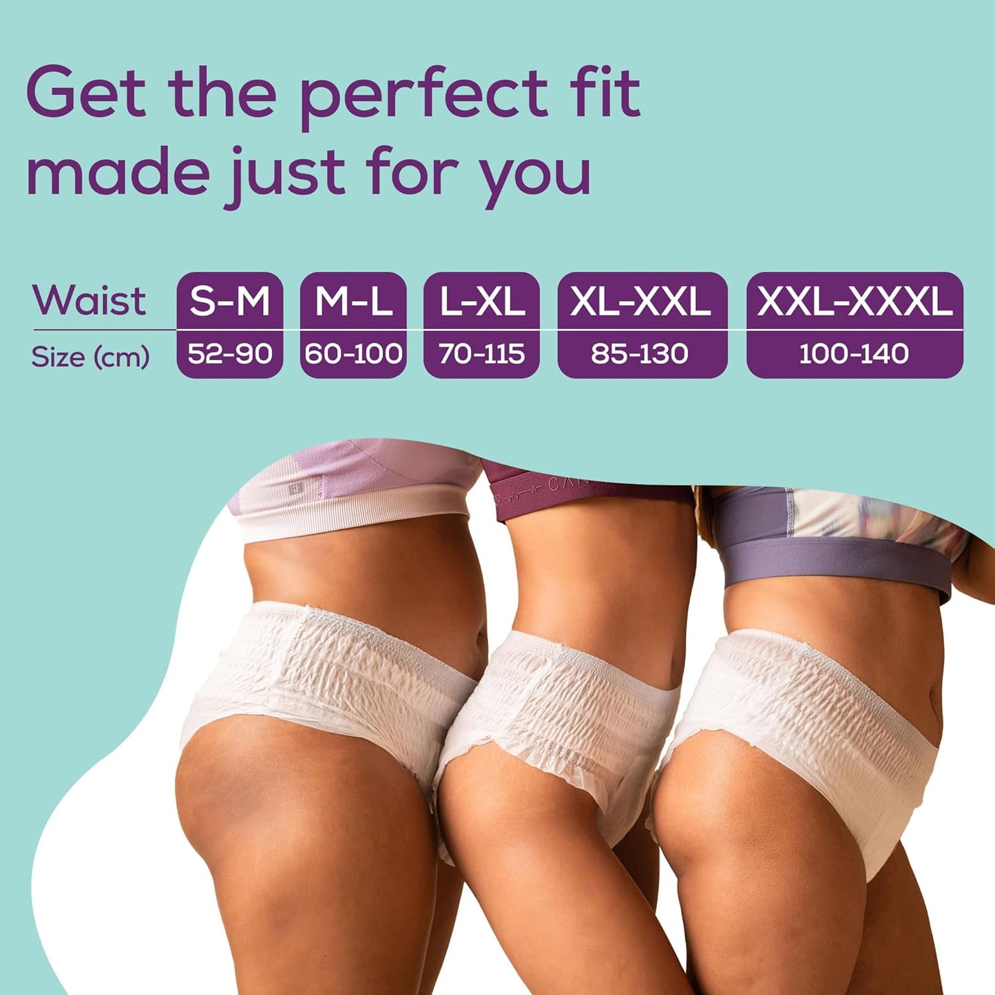 EverEve Ultra Absorbent, Heavy Flow Disposable Period Panties for Sanitary Protection, M-L (10 Pcs)